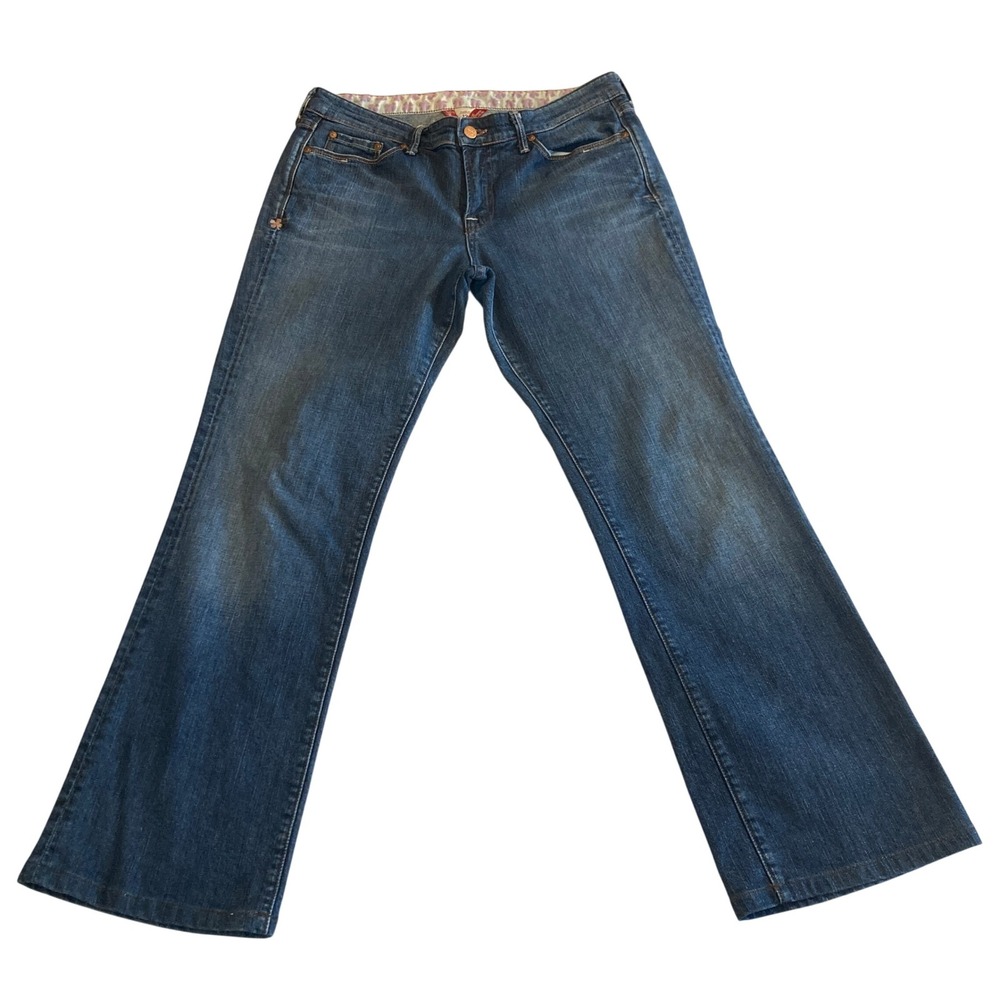 Lucky Brand Jeans Women 12/31 Classic Rider Bootcut Medium Wash Made in USA